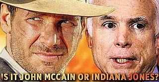 New Radar Quiz! McCain or Indiana Jones! It's On Now. . .